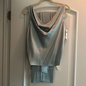 BRAND NEW: Abercrombie & Fitch Satin top & trousers